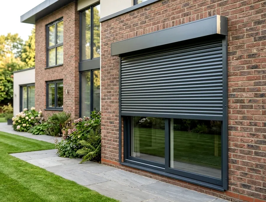 Roller shutters fitted in an Eldoraigne home